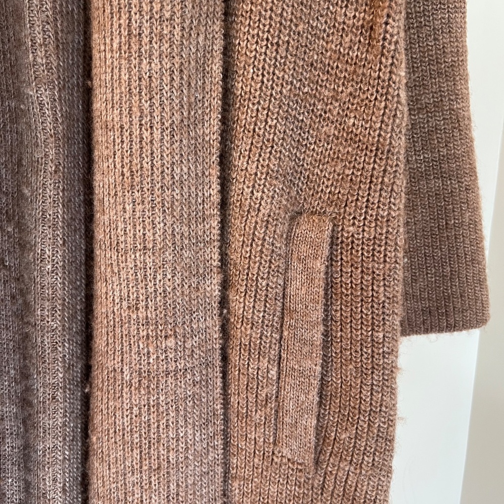 Vincent James Climate Beneficial Duster Cardigan - Brown - Picture 5 of 8